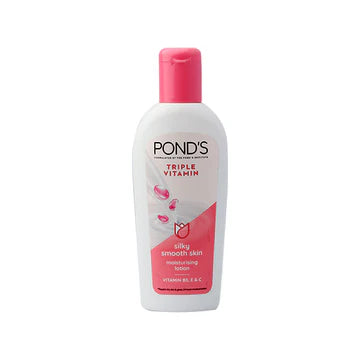 Ponds Triple Vitamin Moisturising Lotion Silky Smooth Skin